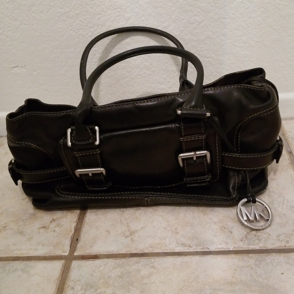 Michael Kors Large Black Leather Purse